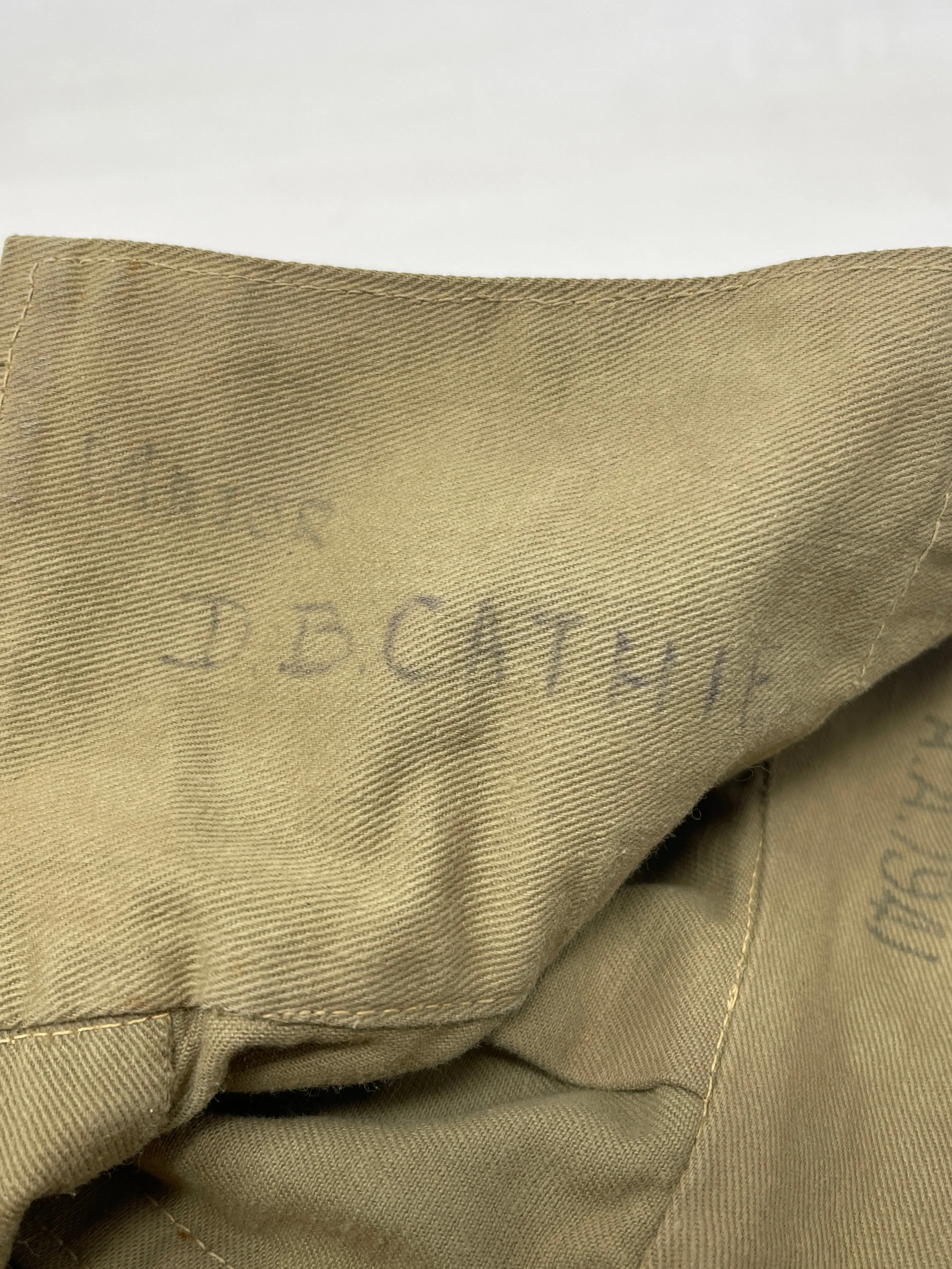 1941 Dated British Khaki Drill Shorts