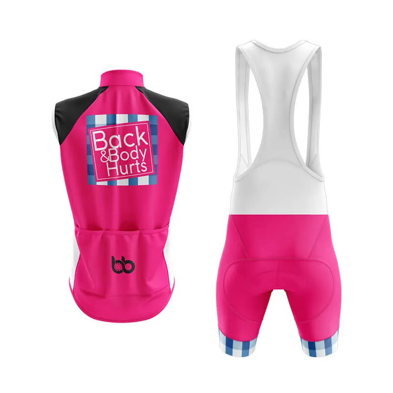 Back & Body Hurts (V2-Pink) Club Cycling Kit