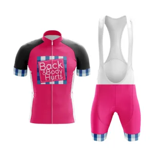 Back & Body Hurts (V2-Pink) Club Cycling Kit