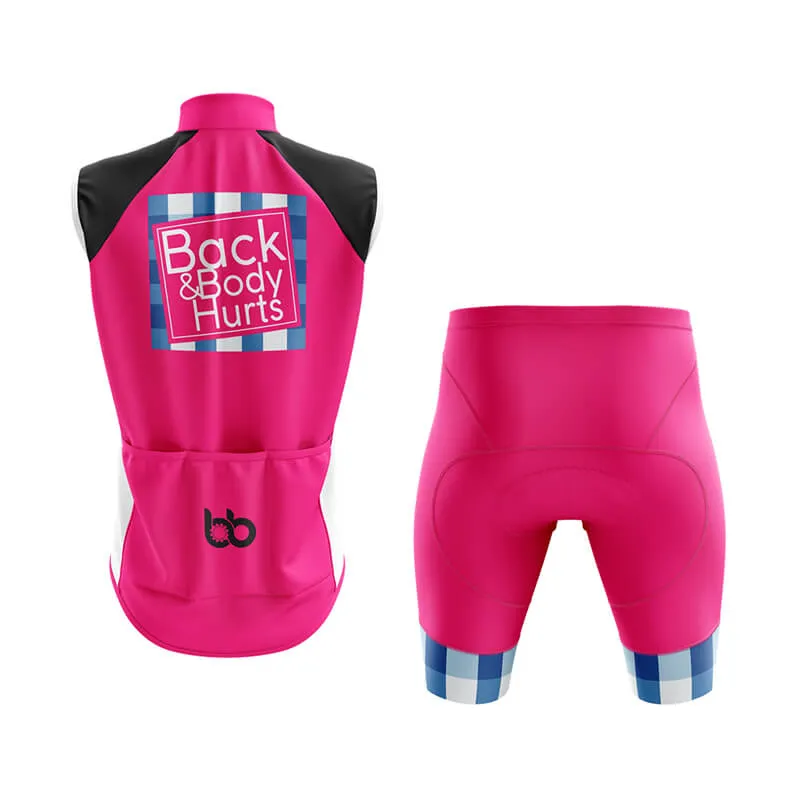 Back & Body Hurts (V2-Pink) Club Cycling Kit