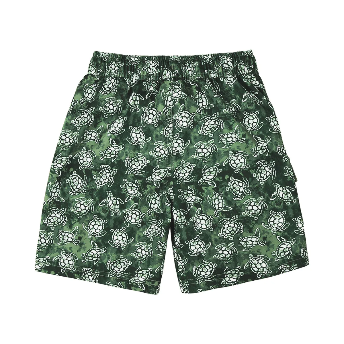 Boy's Racer Stripe Board Shorts