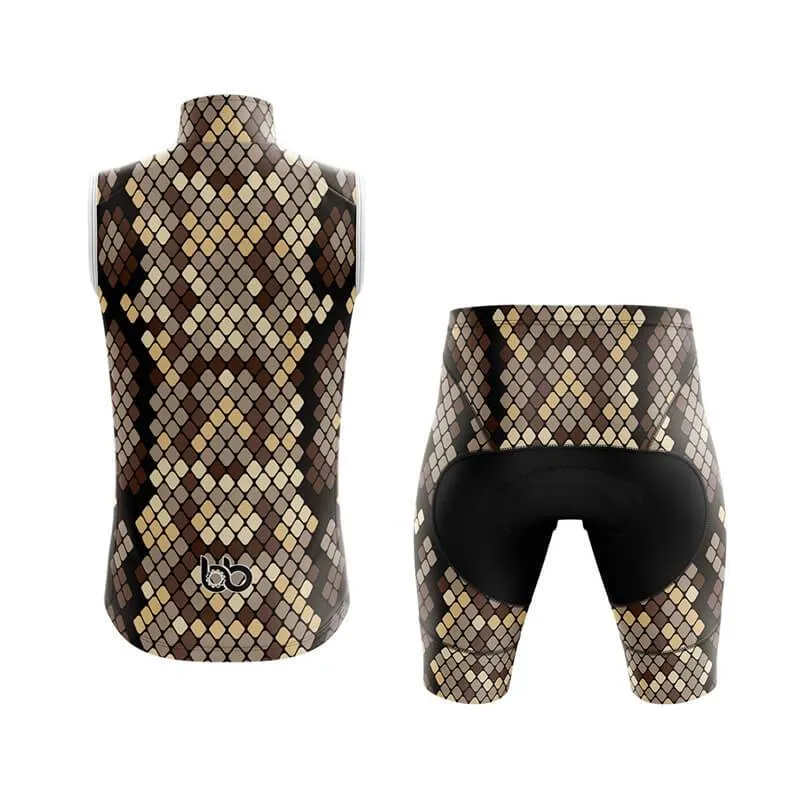 Brown Snake Skin Club Cycling Kit