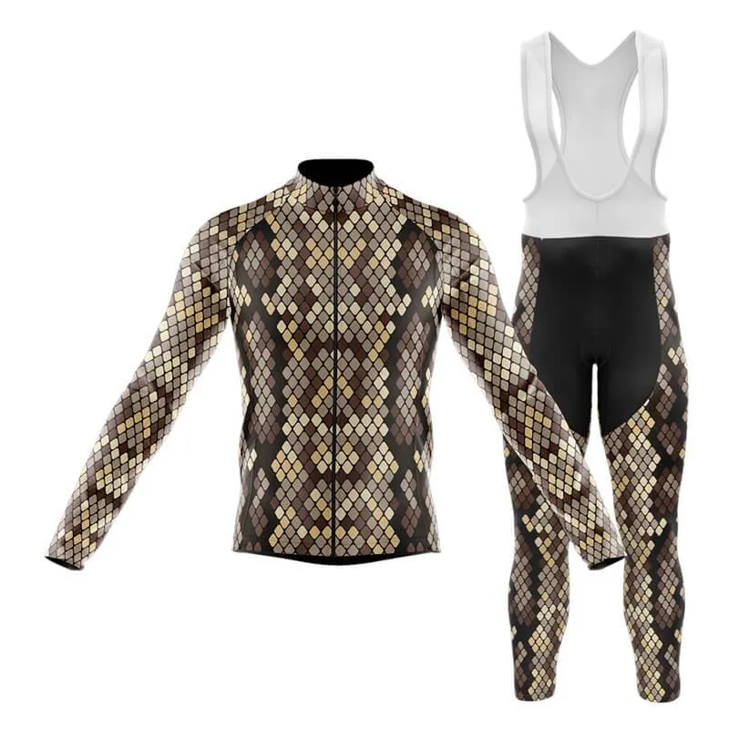 Brown Snake Skin Club Cycling Kit