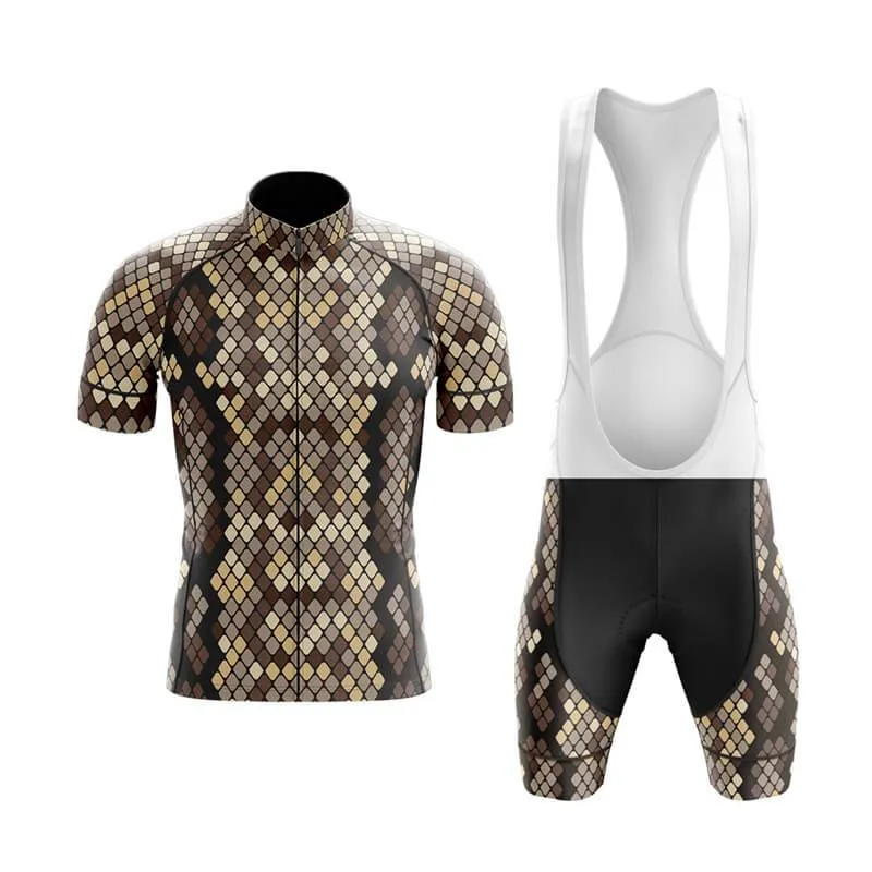 Brown Snake Skin Club Cycling Kit