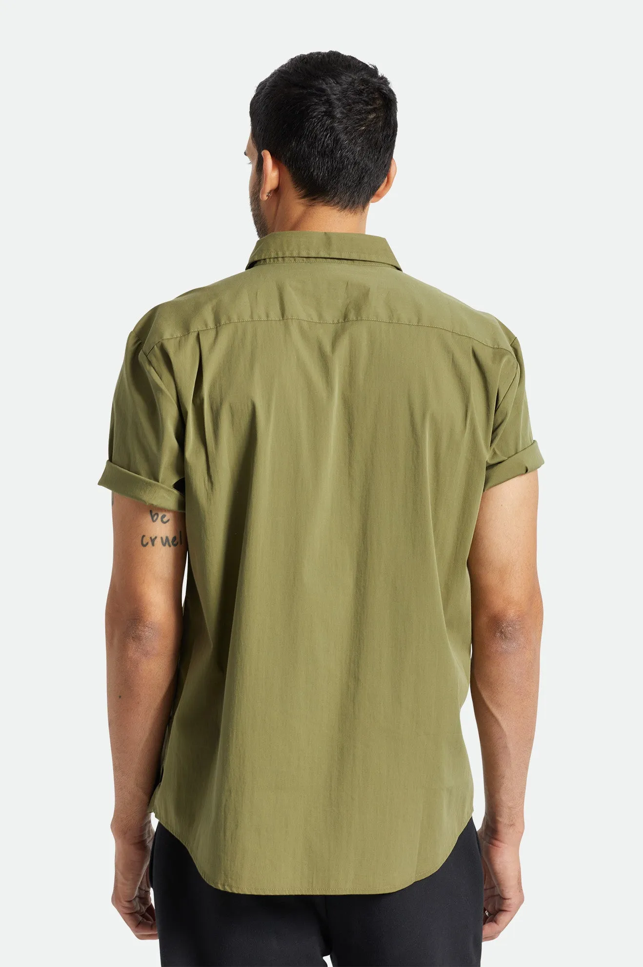 Charter Utility S/S Woven Shirt - Military Olive