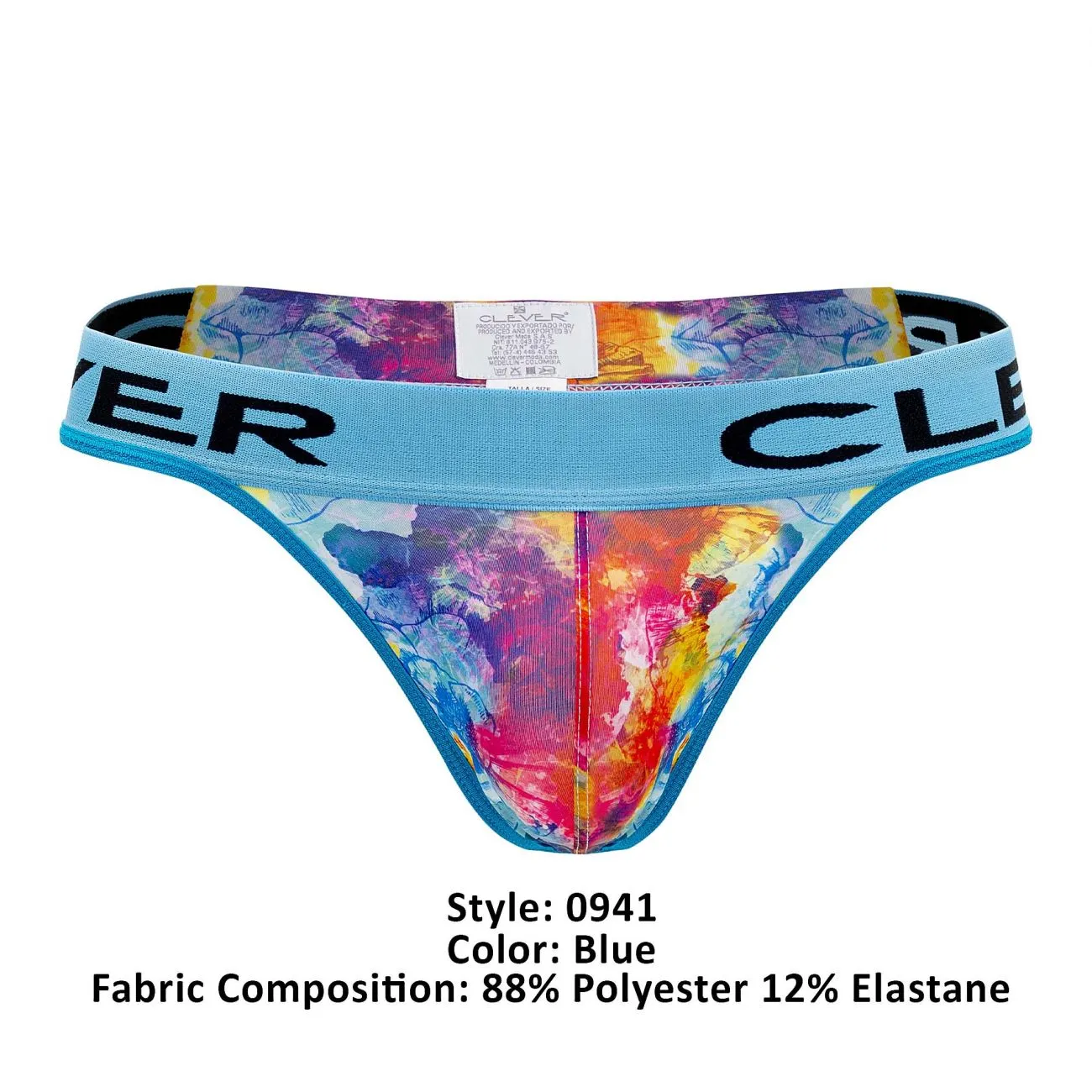 Clever 0941 Medusa Thongs Color Blue