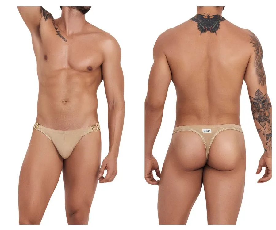 Clever 1240 Eros Thongs Color Gold