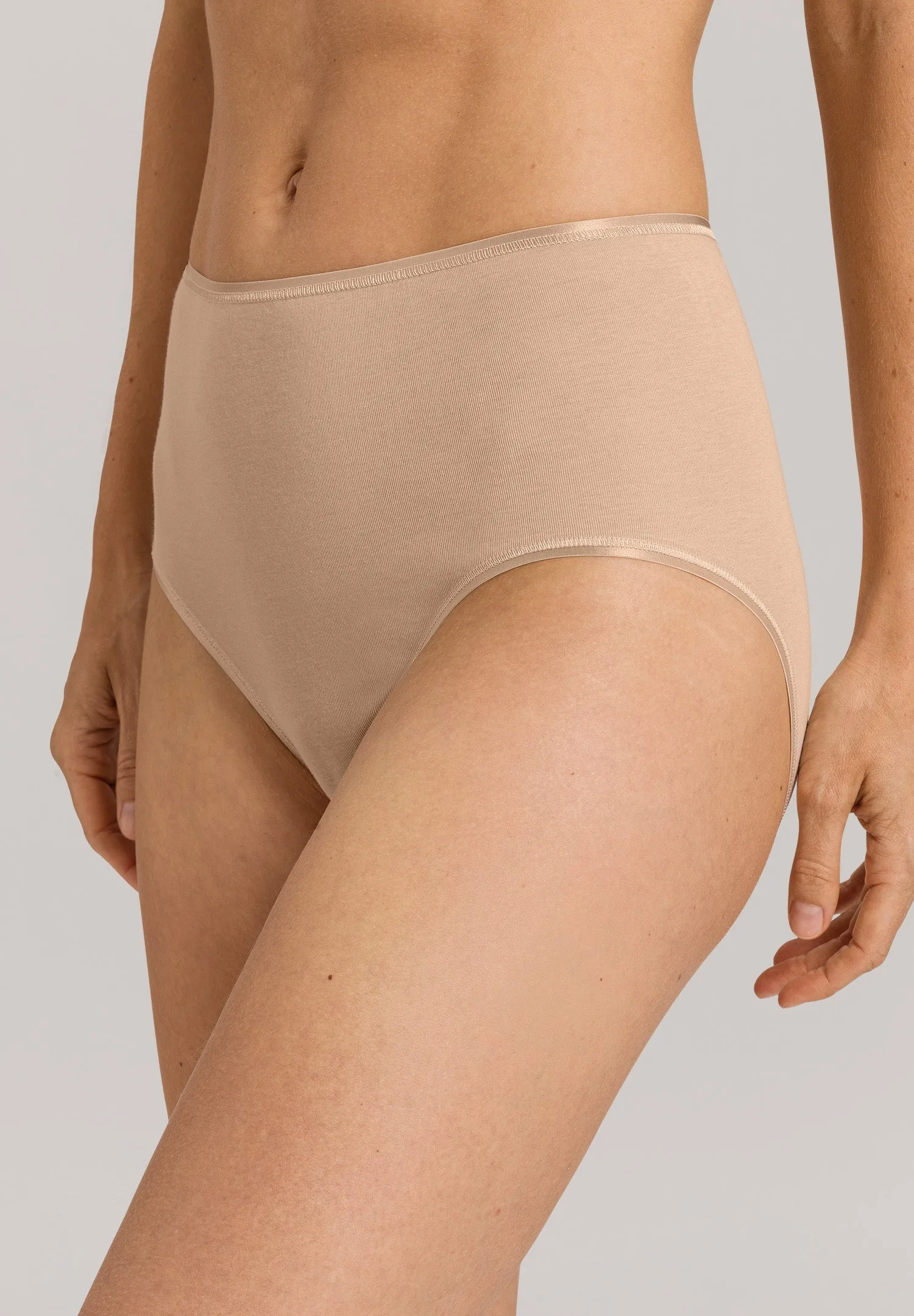 Cotton Seamless Cotton Full Brief | Beige 71625-274