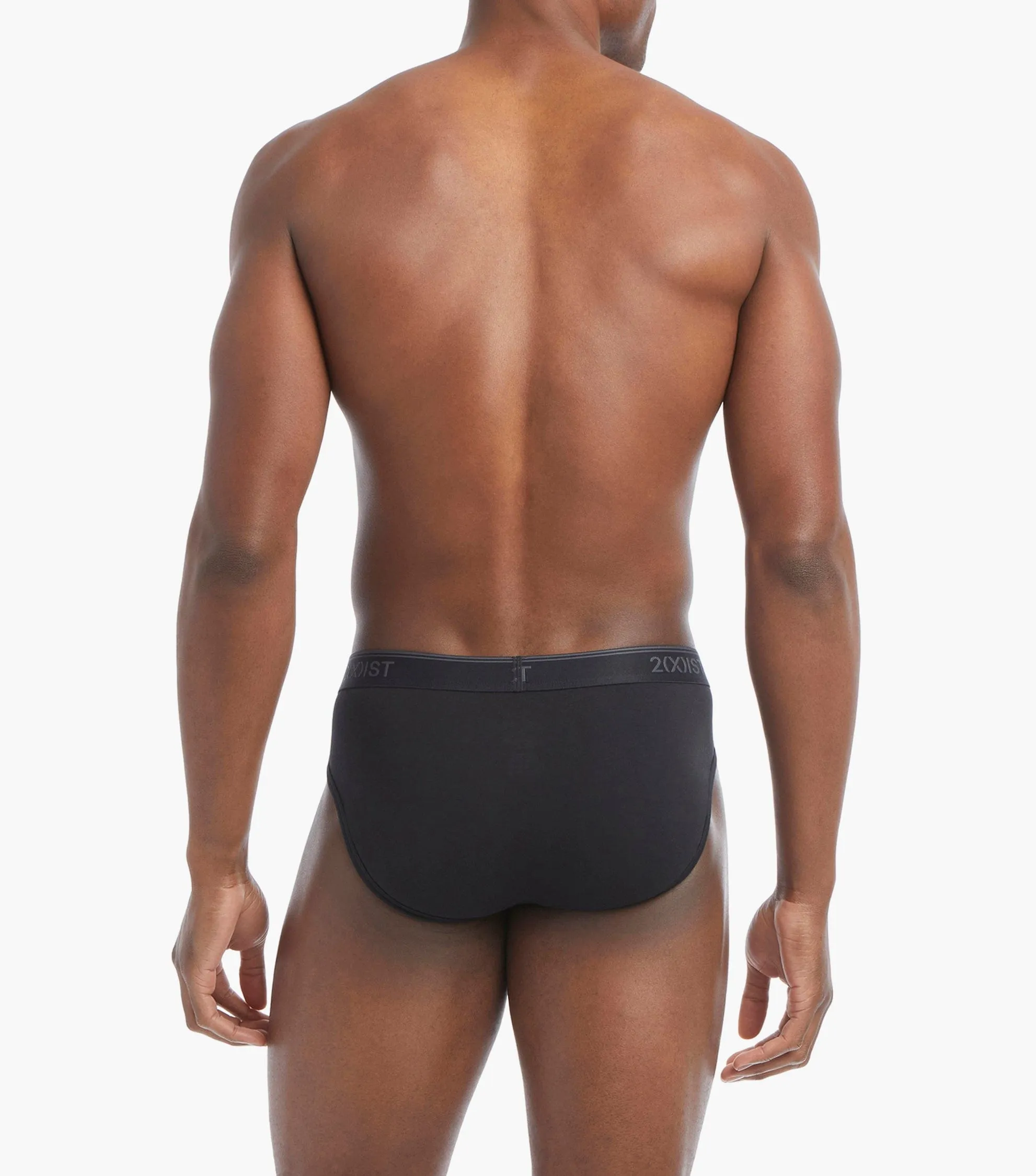 Cotton Stretch No-Show Brief 3-Pack