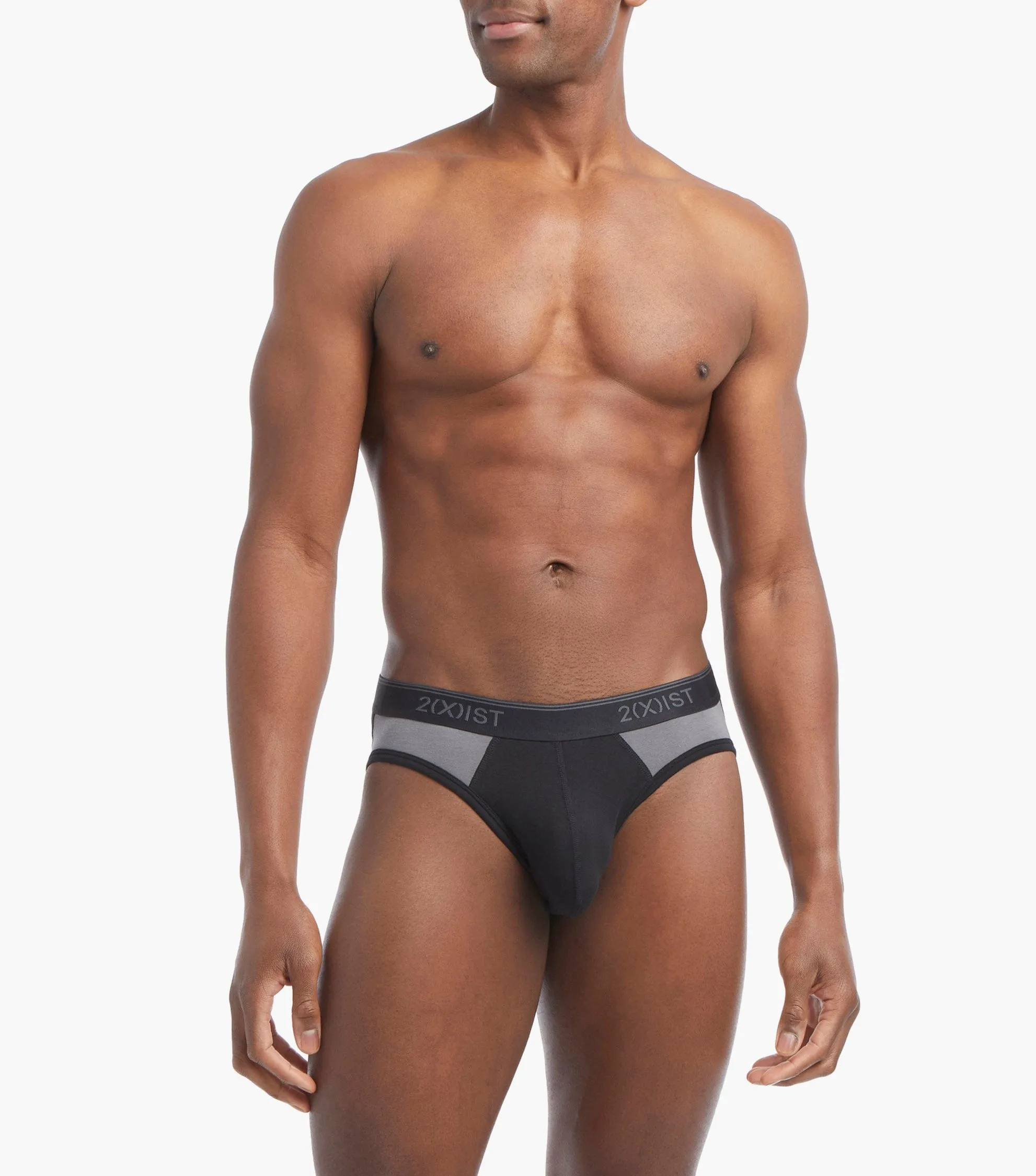 Cotton Stretch No-Show Brief 3-Pack