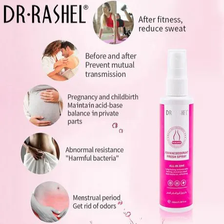 Dr. Rashel PH-Balanced Feminine Deodorant Fresh Spray All-In-One