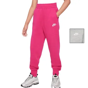 Girl's Club Fleece High-Waisted Fitten Pants