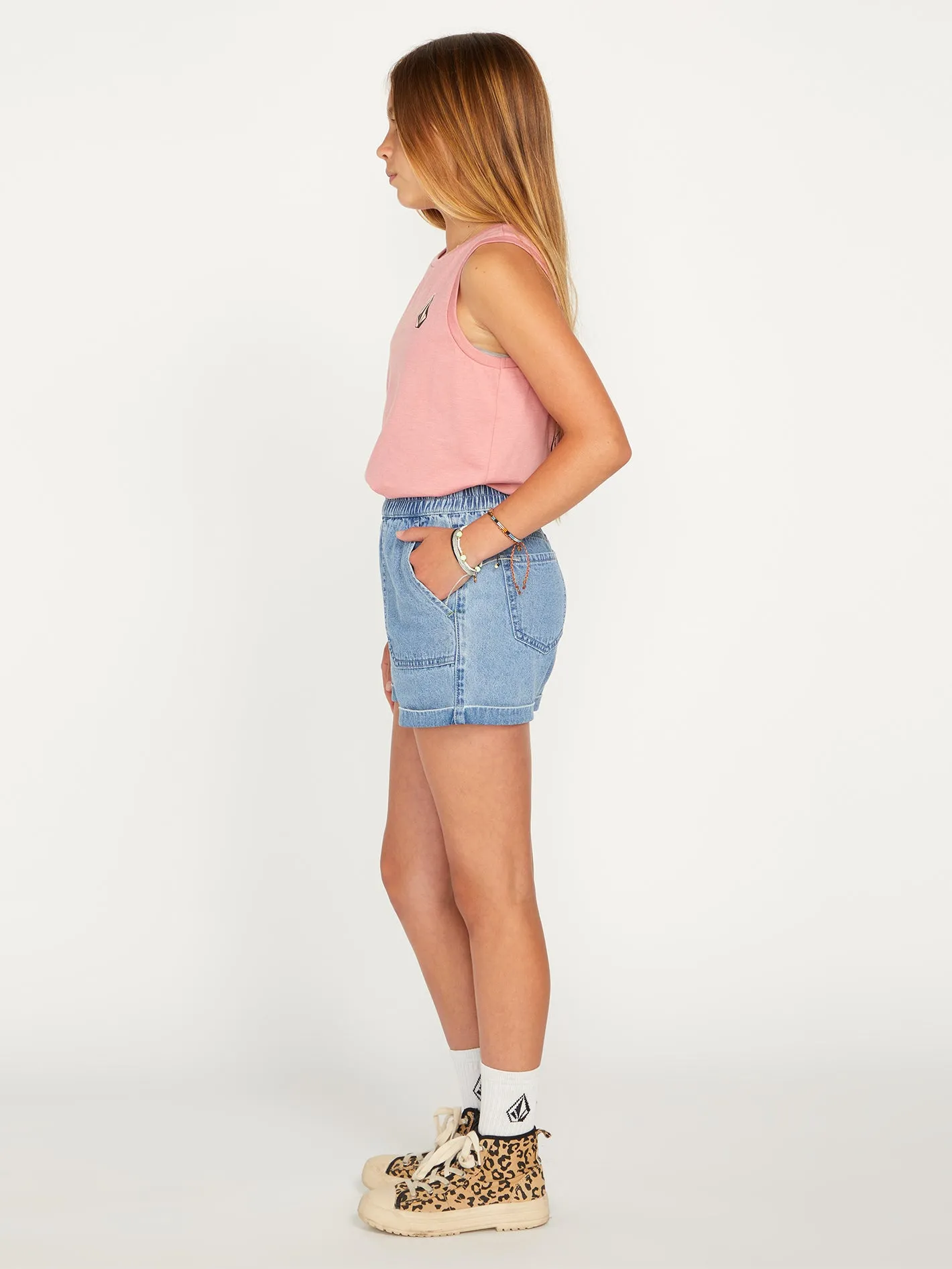 Girls Sunday Strut Short - Indigo