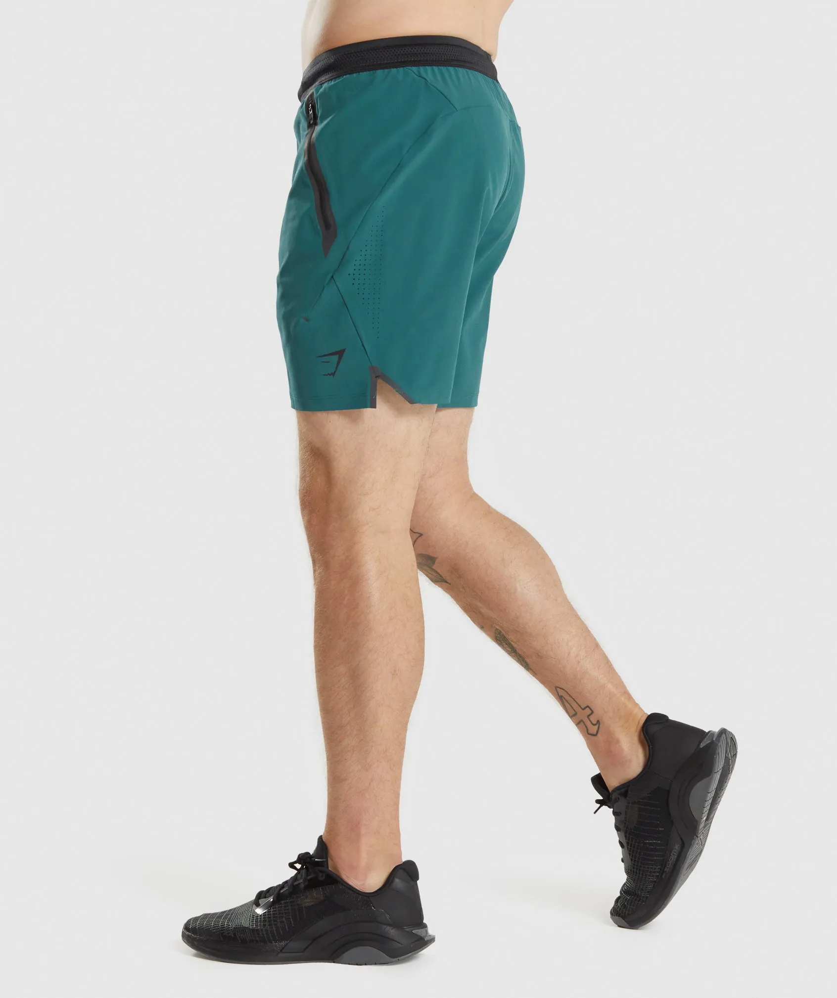 Gymshark Apex 7" Perform Shorts - Teal