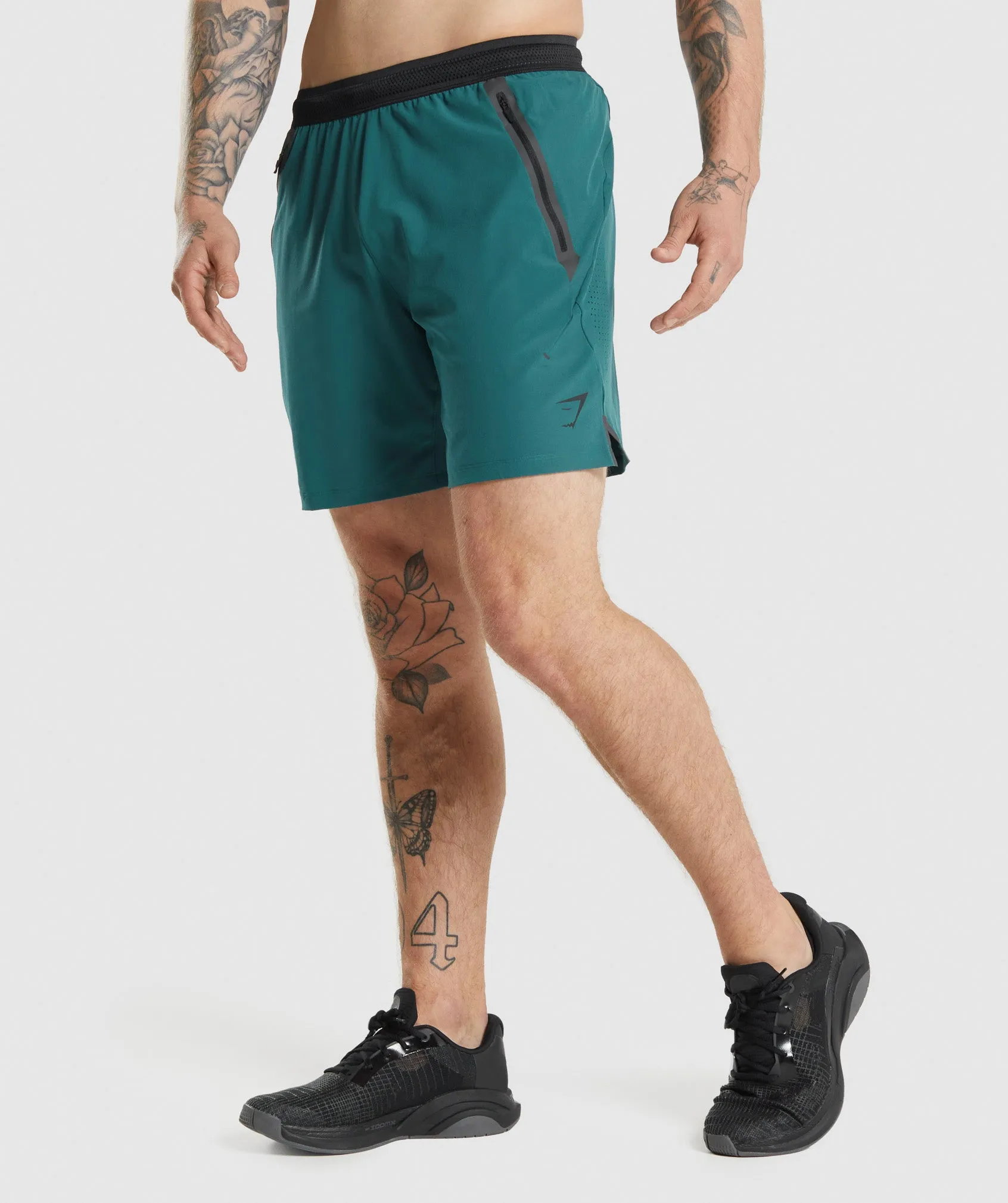 Gymshark Apex 7" Perform Shorts - Teal