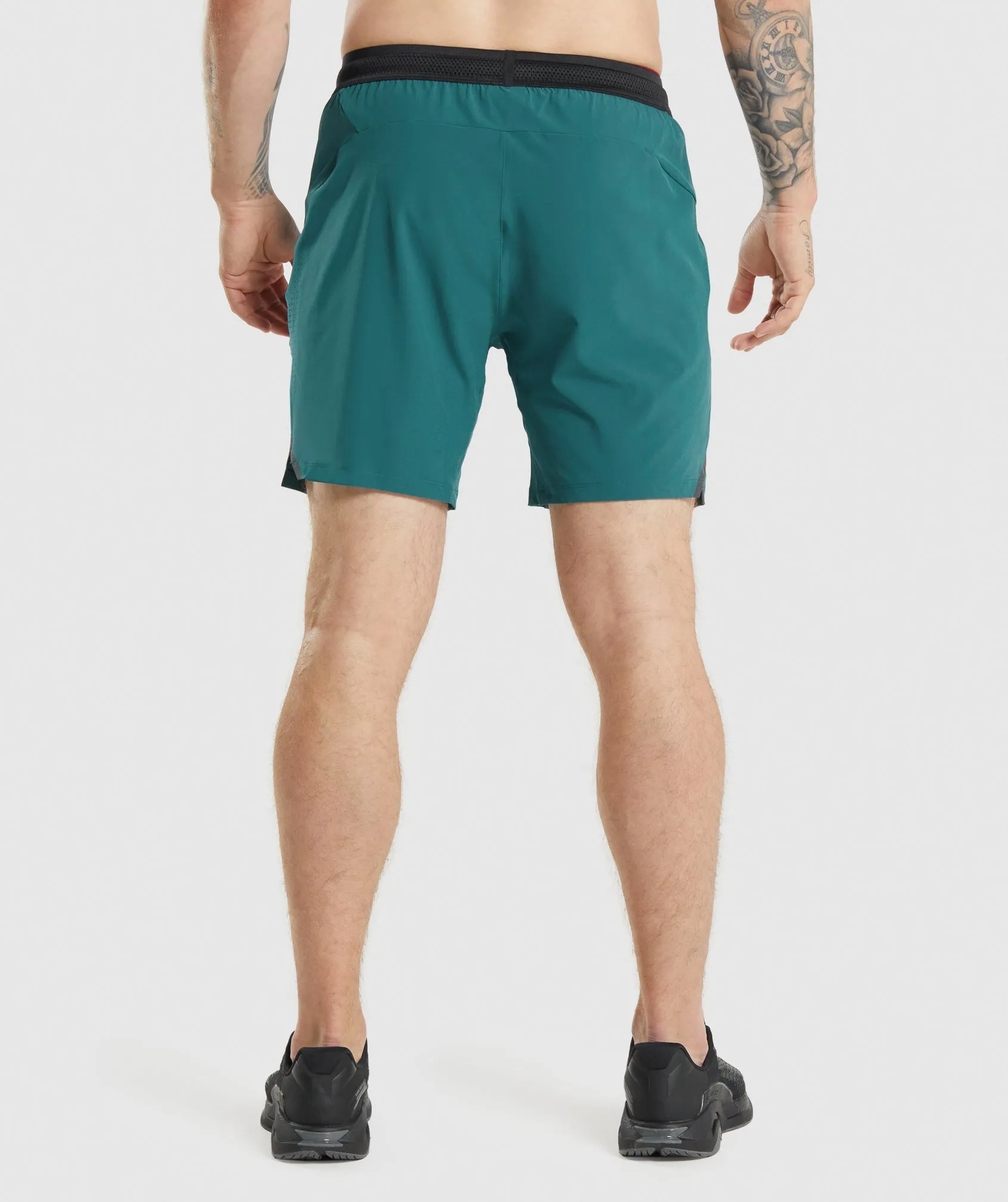 Gymshark Apex 7" Perform Shorts - Teal