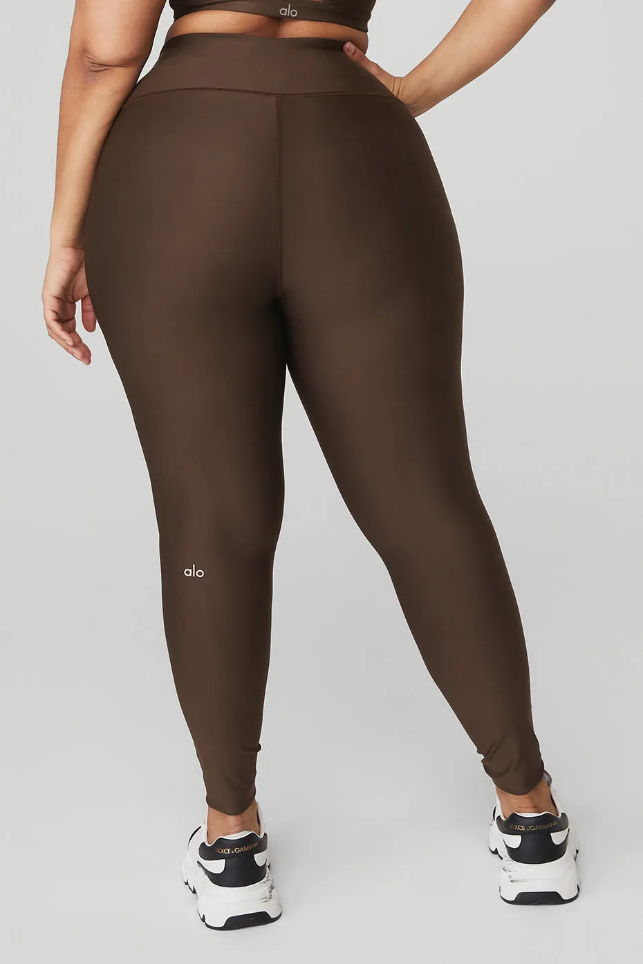 High-Waist Airlift Legging - Espresso