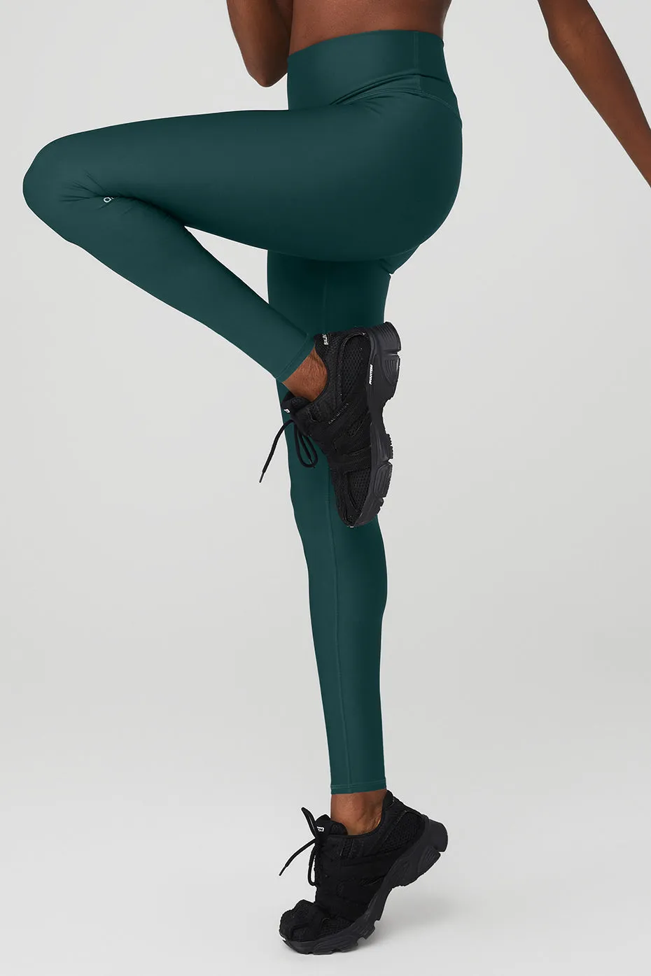 High-Waist Airlift Legging - Midnight Green