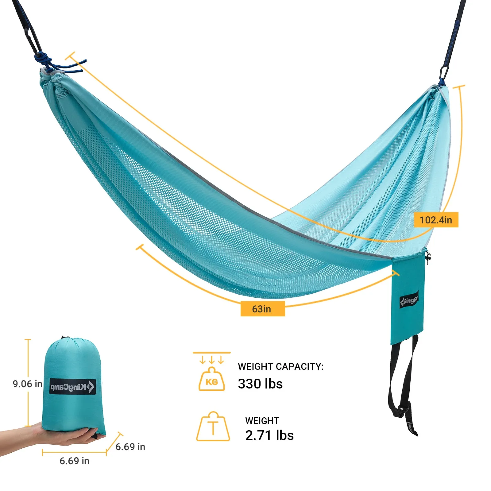 KingCamp Single Breathable Lightweight Hammocks