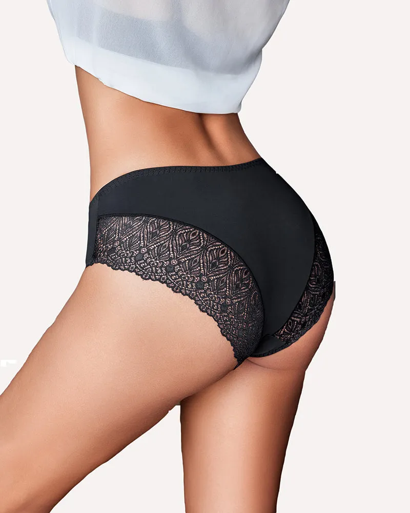 Lace Panties No Show Hipster V-Waist Hipster