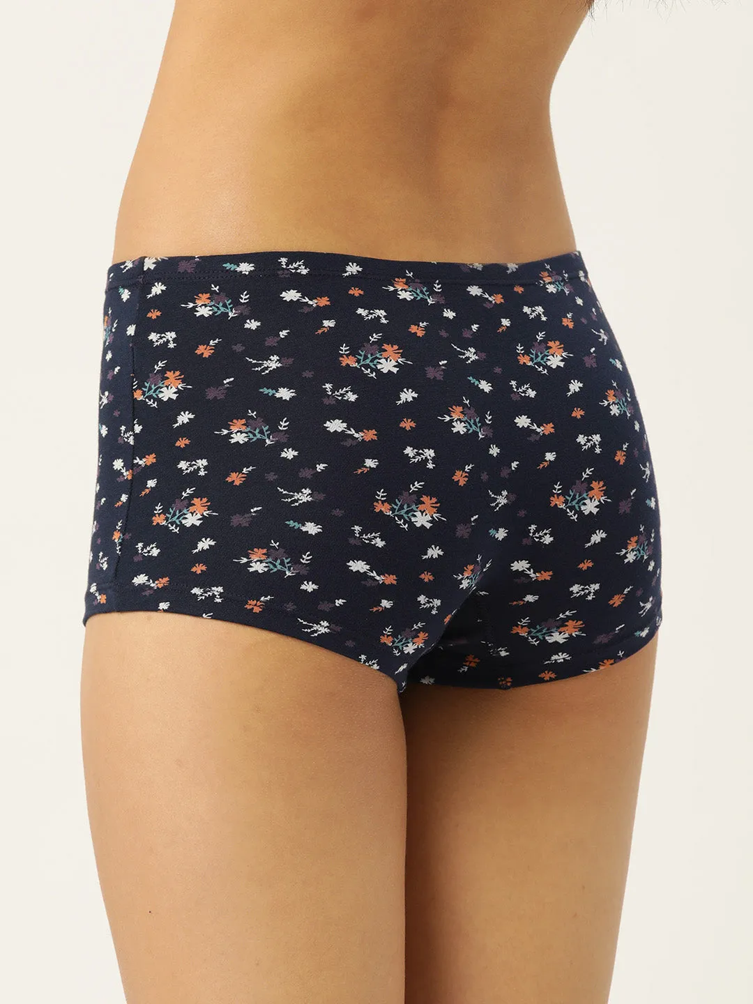 LEADING LADY Women’s Printed Mid-Rise BoyShort Brief Pack Of 3 | JOY-PR-31-3 |