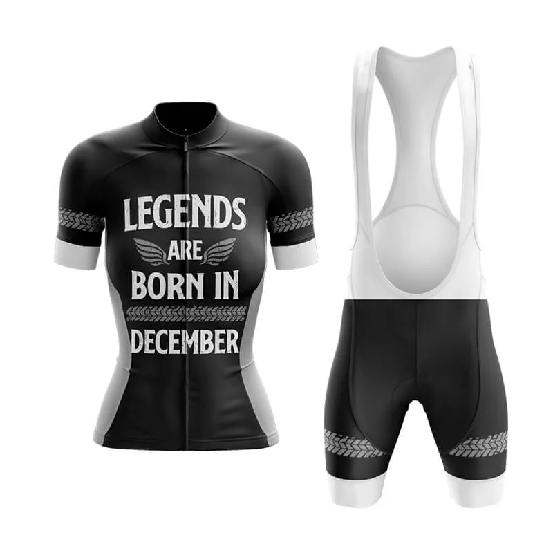 Legends are born in December Club Cycling Kit V1