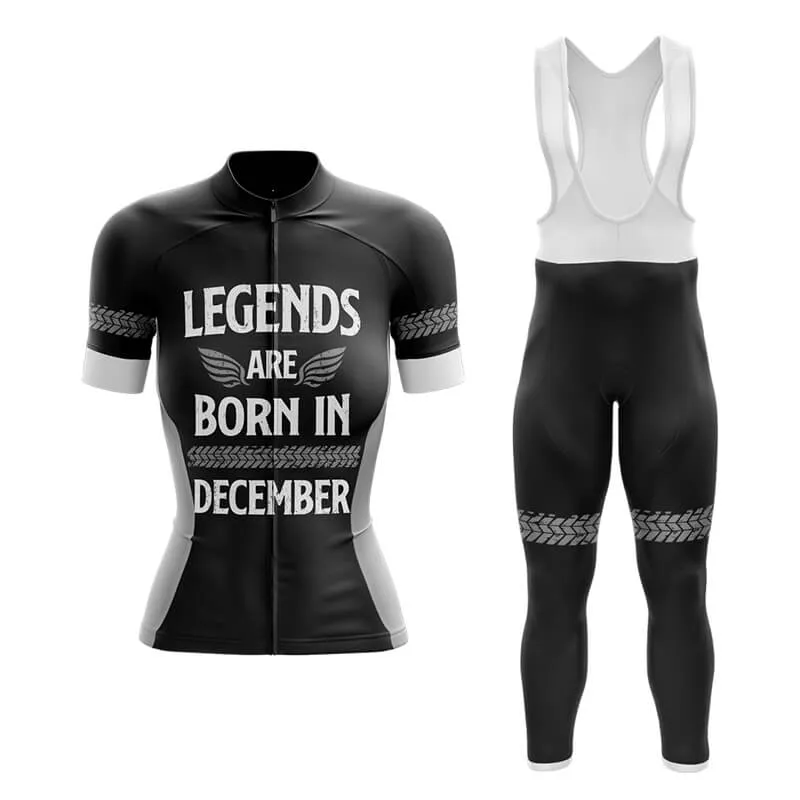 Legends are born in December Club Cycling Kit V1