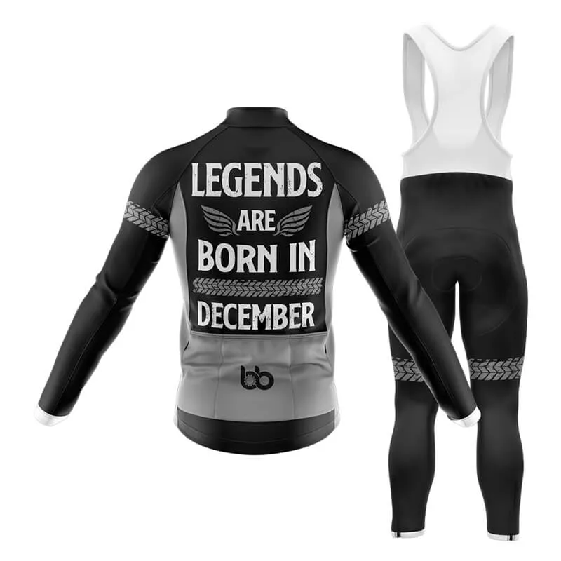 Legends are born in December Club Cycling Kit V1