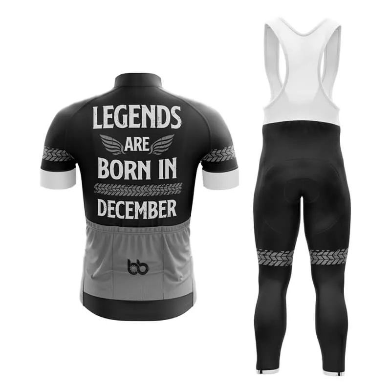 Legends are born in December Club Cycling Kit V1