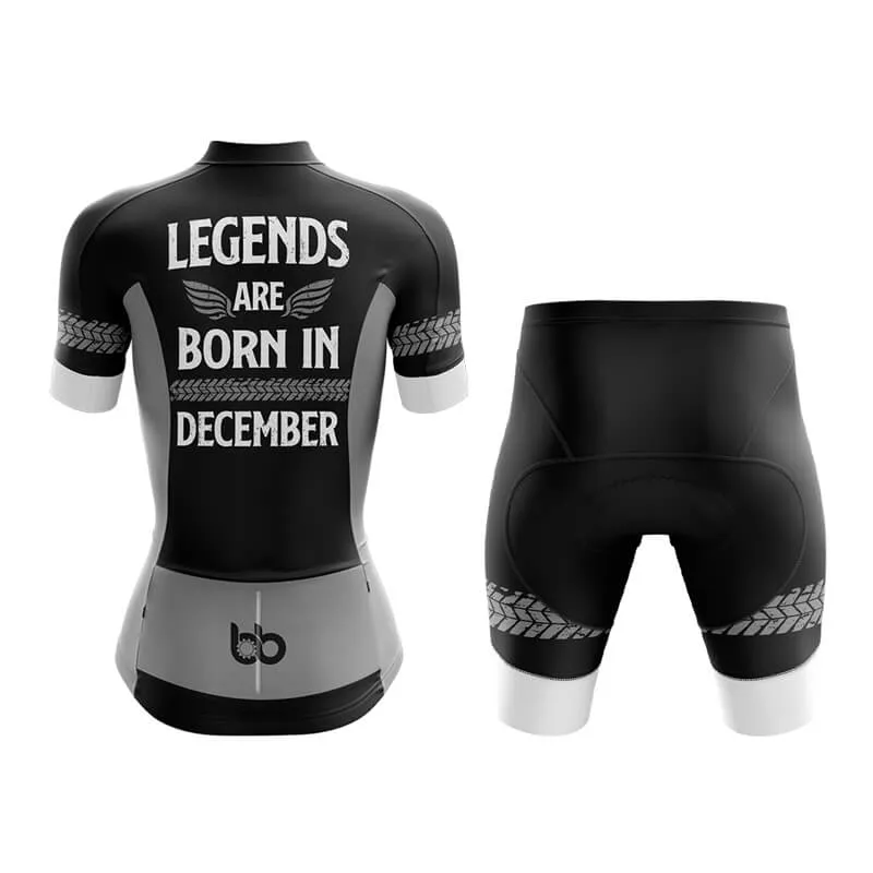 Legends are born in December Club Cycling Kit V1