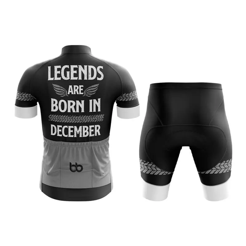 Legends are born in December Club Cycling Kit V1