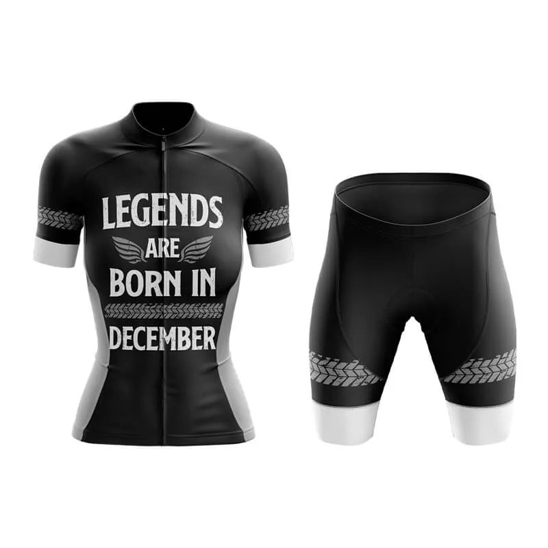 Legends are born in December Club Cycling Kit V1