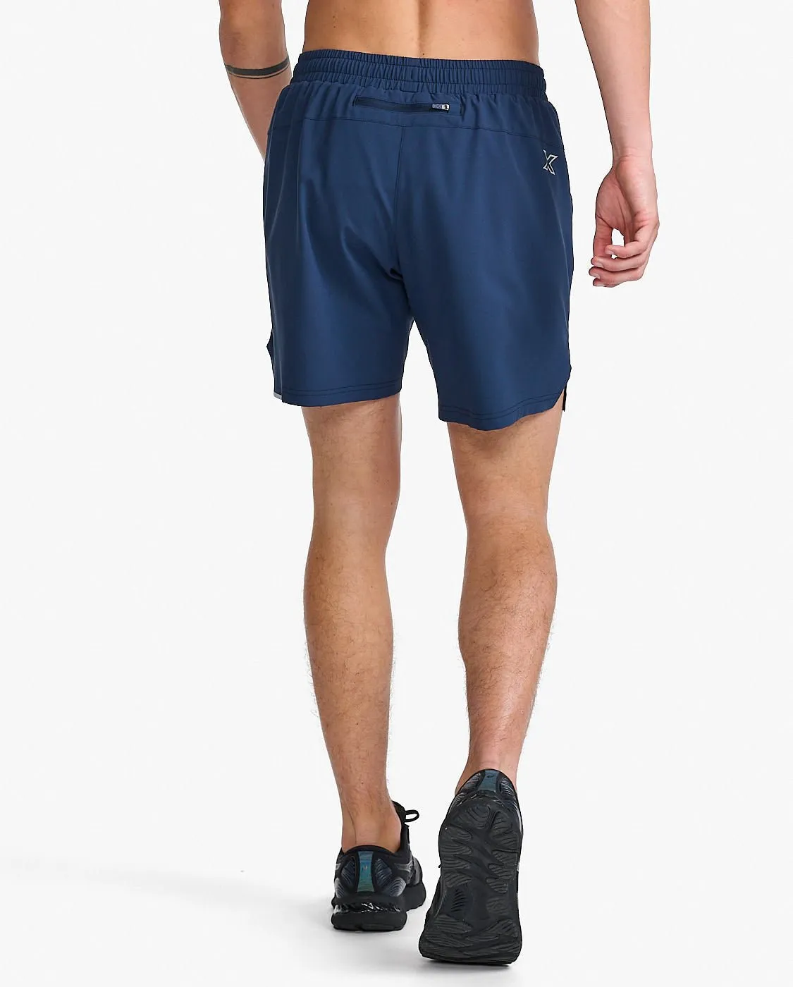 Men's Aero 7 Inch Shorts - Midnight / Silver Reflective