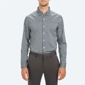 Men's Aero Button Down - Black Multi Check