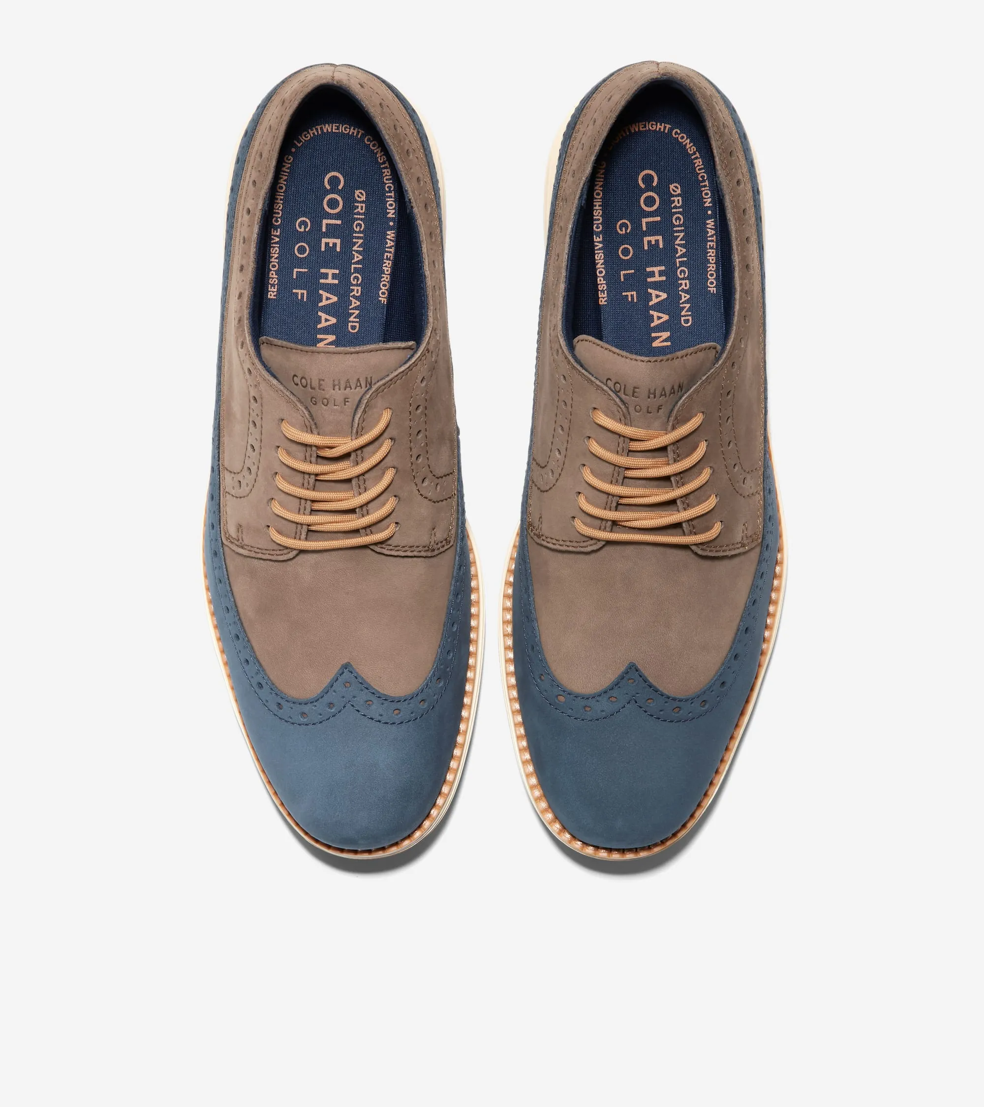 Men's ØriginalGrand Wingtip Oxford Golf Shoe