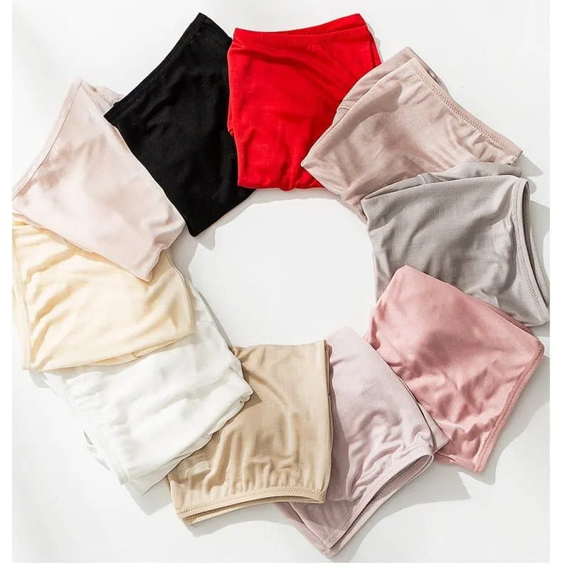 Natural Mulberry Silk Panties 3Pcs/Set