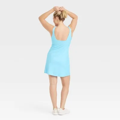 New - Women's Knit Slit Active Dress - All In Motion