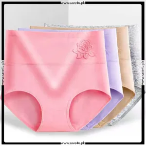 Pack Of Women's High Soft Waist Underwear Panties