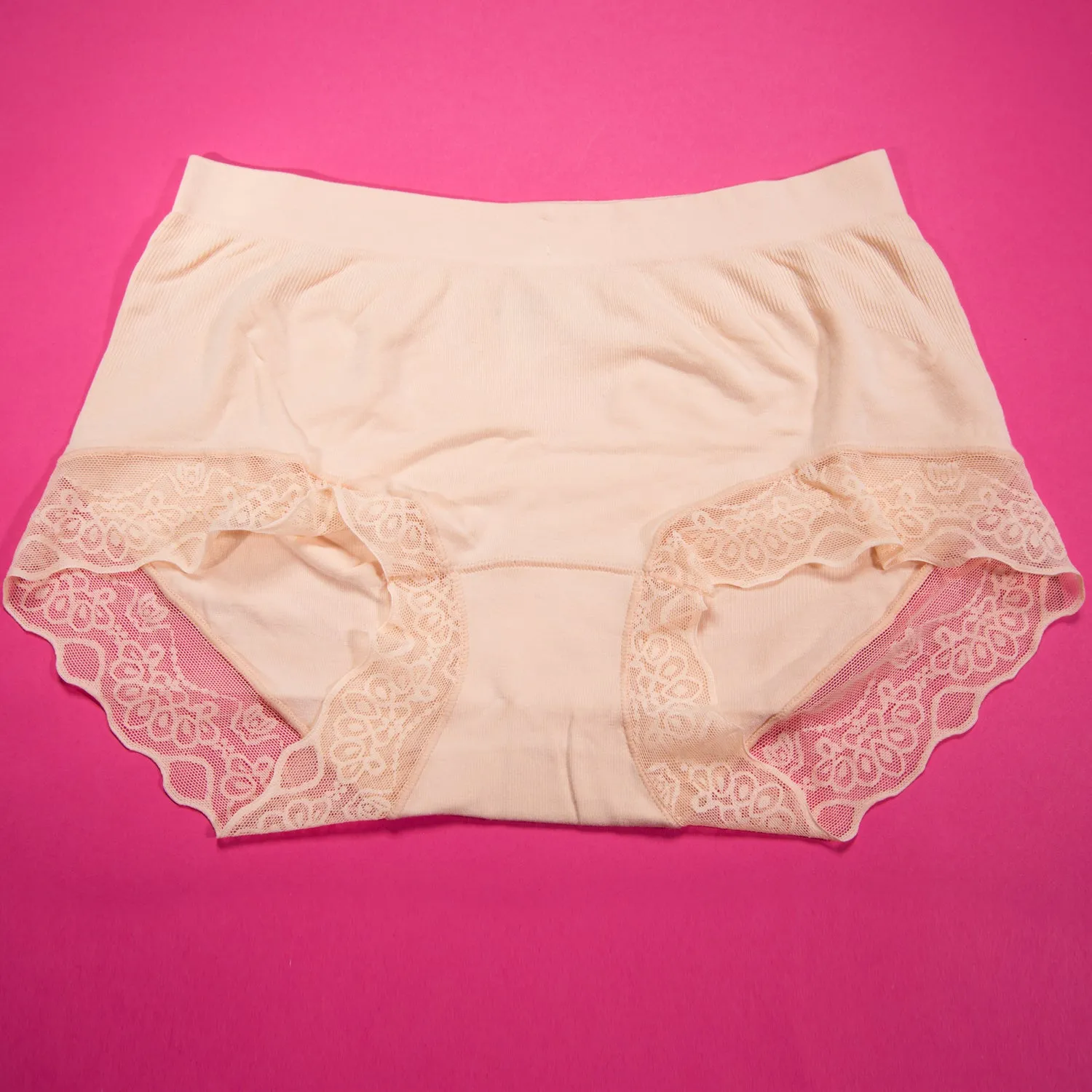 Panties for Women with Lace Bottom AirTouch Series Seamless Cut #50058