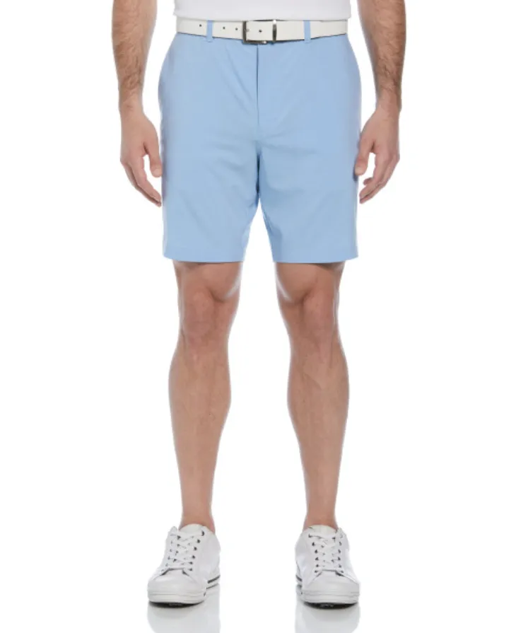 PGA Tour Mens 8" Heather Performance Golf Shorts