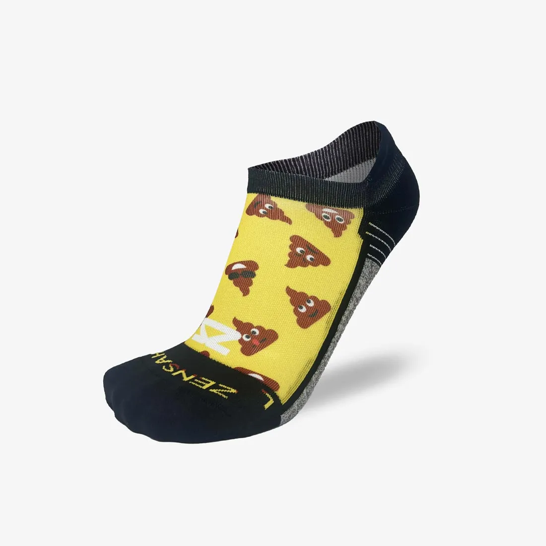 Poop Emojis Running Socks (No Show)