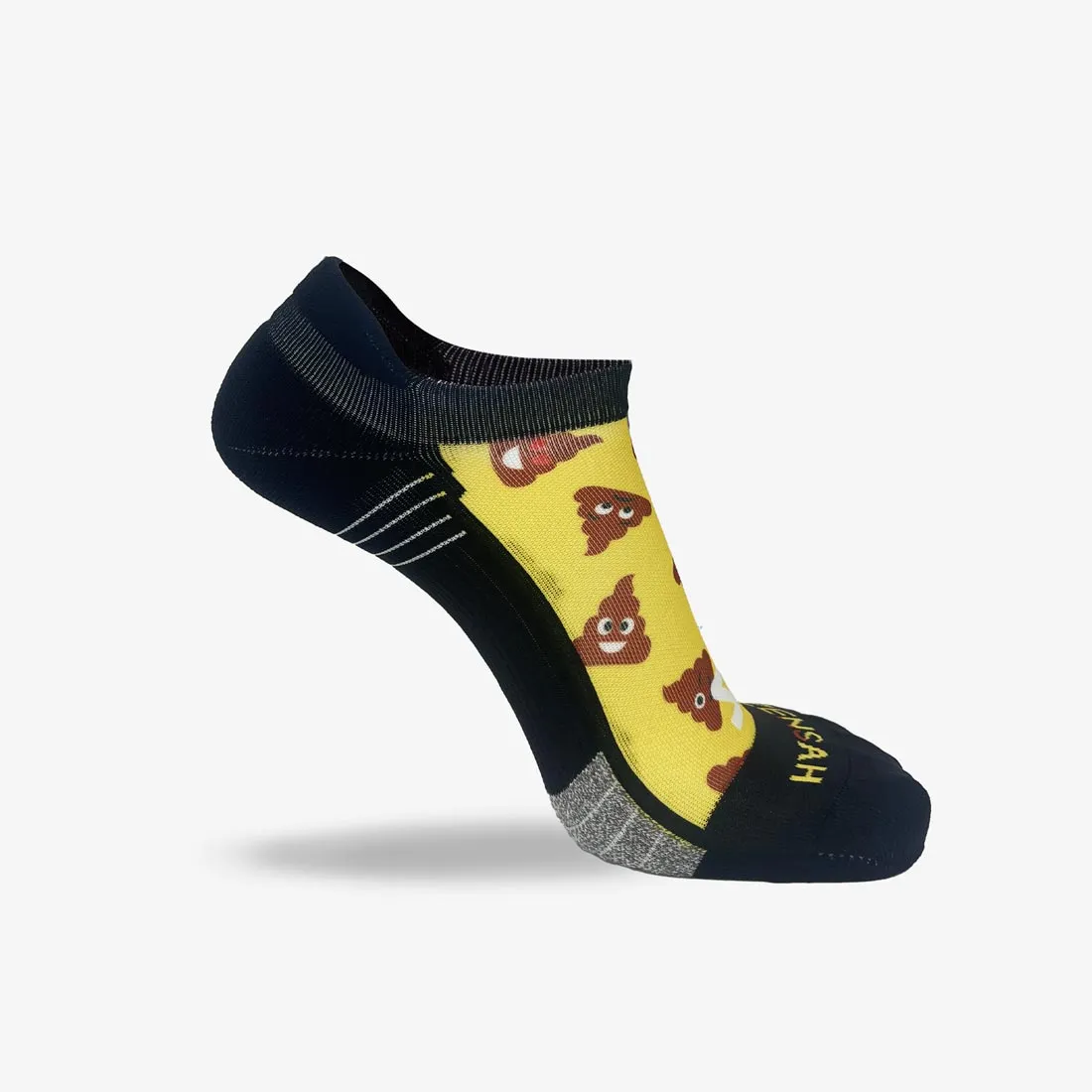 Poop Emojis Running Socks (No Show)