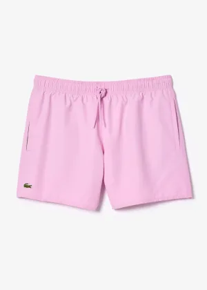 Short de bain Lacoste rose