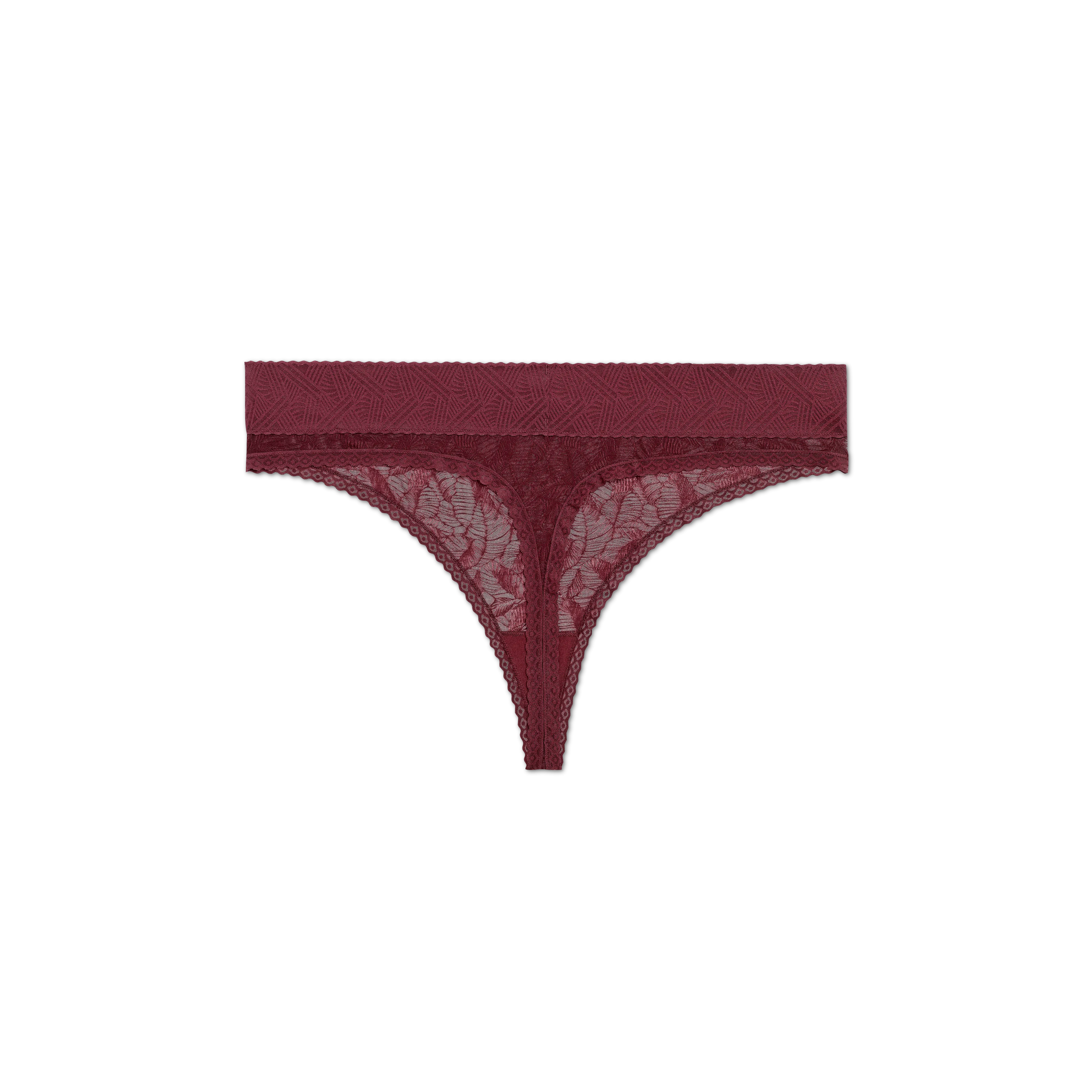 Women's No Show Lace Thong