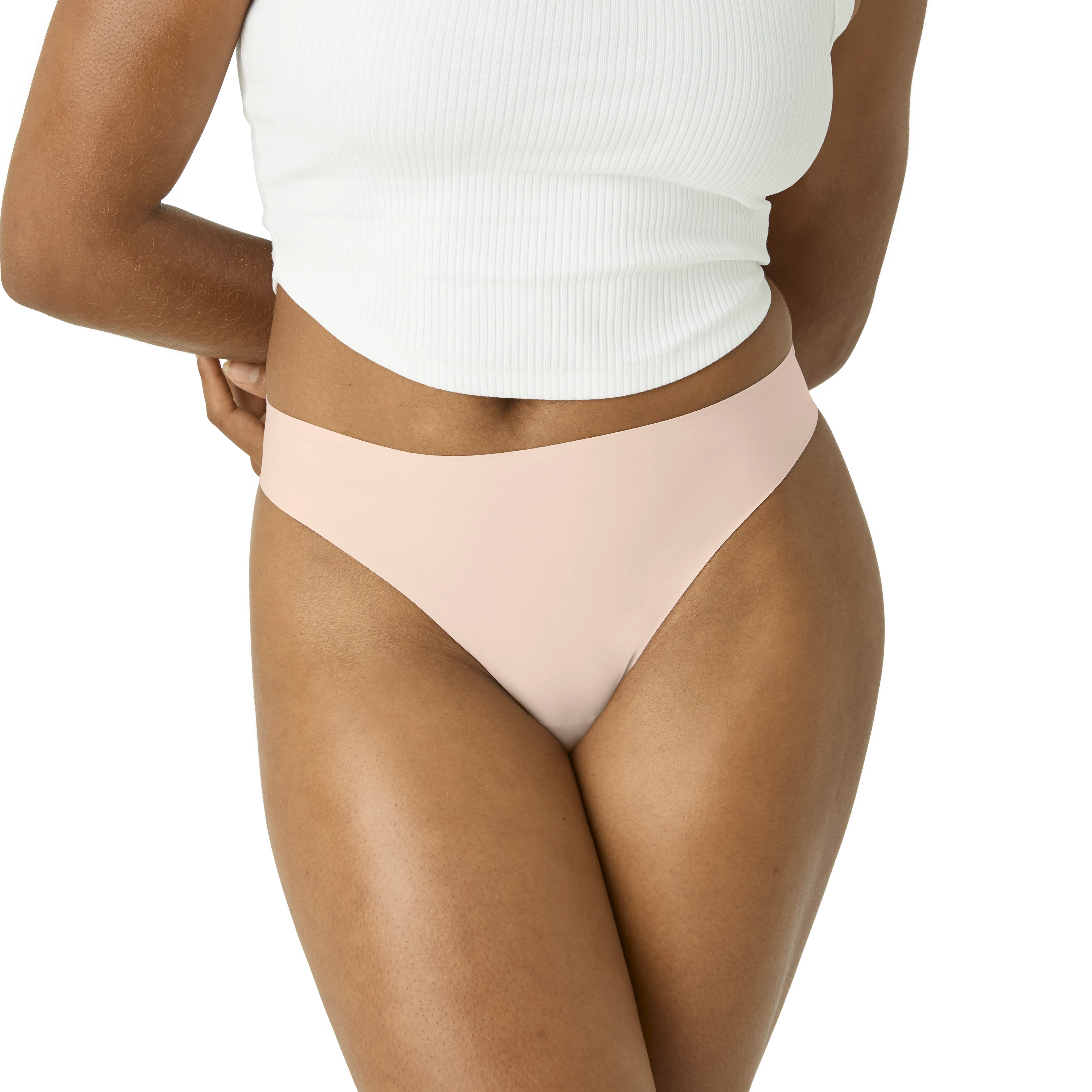 Women's No Show Thong 3-Pack